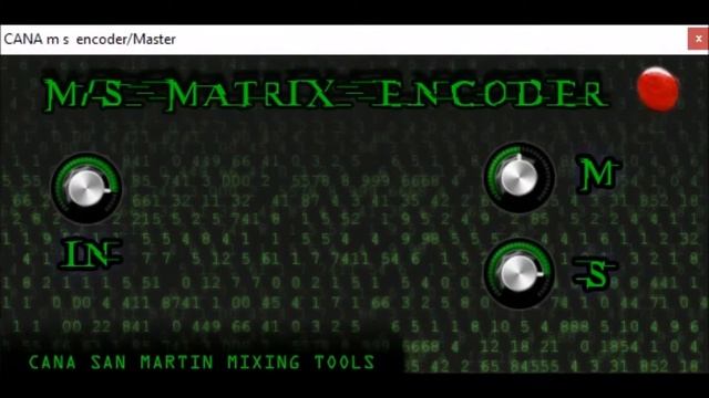 M/S Matrix Encoder by Cana San Martin Mixing Tools смотреть онлайн