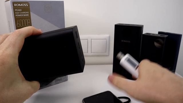 Самый большой повербанк ROMOSS 60000 MAh - это ЖЕСТЬ!!! ?