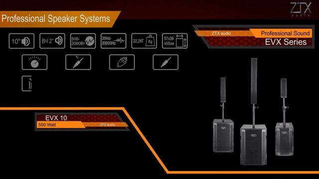 ZTX audio серии EVX смотреть онлайн