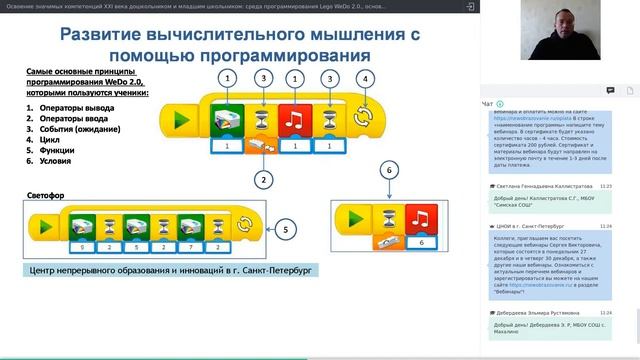 Освоение значимых компетенций XXI века дошкольником и младшим школьником. Среда программирования смотреть онлайн