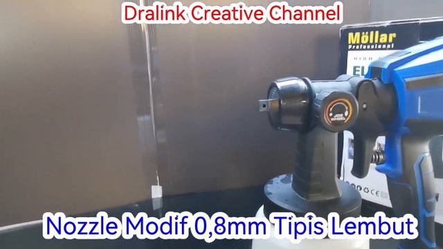 Eps24: Nozzle Modif Spray Gun Elektrik Mollar ESG450 Dari Kasar Menjadi Halus смотреть онлайн