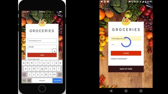 Groceries-vue iOS & Android смотреть онлайн