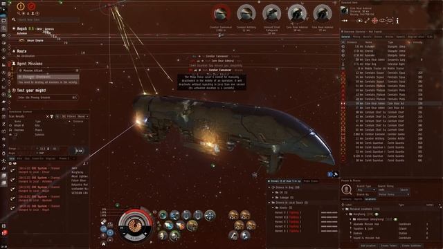 EVE Online - My Paladin almost Ganked смотреть онлайн