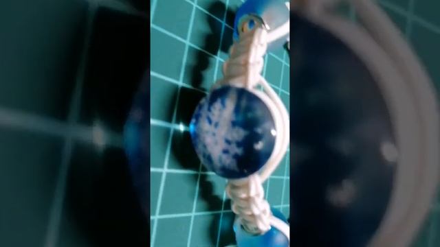 Зимний браслет с кабошоном/МК/как сделать зимний браслет смотреть онлайн