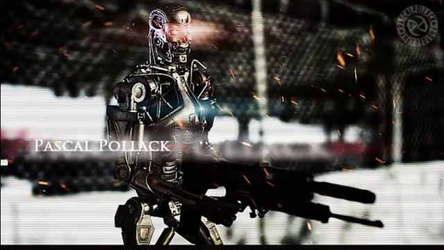 TERMINATOR T-800 WALLPAPER - making of / tutorial смотреть онлайн