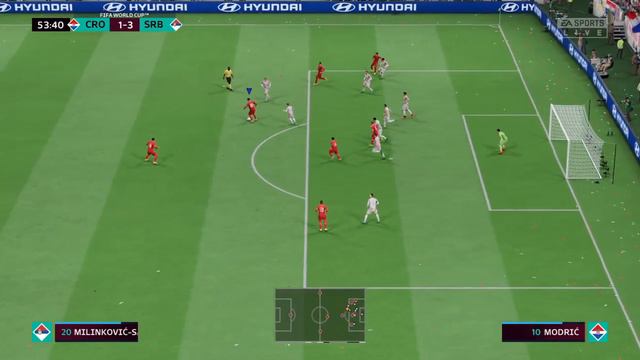 Serbia - Croatia Fifa 23 World cup final! смотреть онлайн