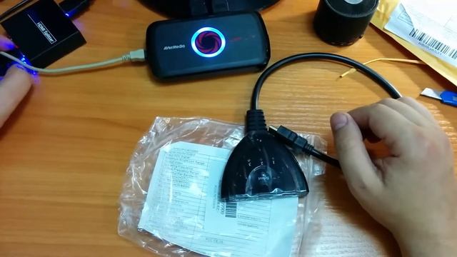 HDMI Splitter на 3 телевизора - монитора // Посылка из Китая // Защита HDCP PS3 смотреть онлайн