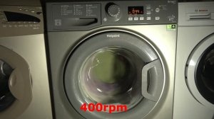 Hotpoint Smart WMFUG842G / rinses and spins