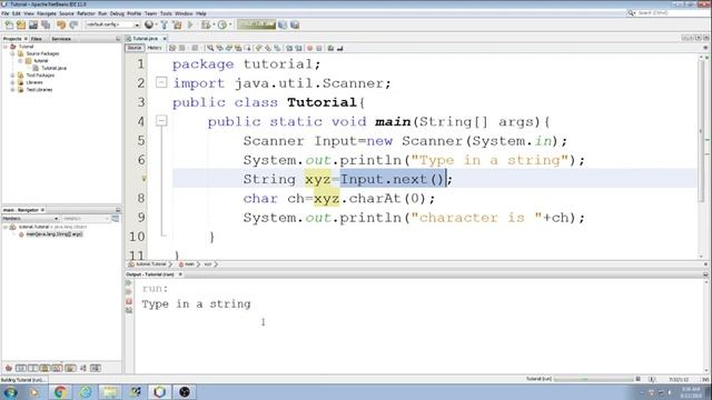 Novice Java Tutorial with Apache NetBeans 11.0: 23 First Interactive Program with Scanner смотреть онлайн