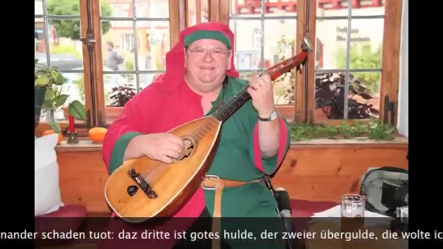 Ich saz uf eime steine - von Walther von der Vogelweide смотреть онлайн