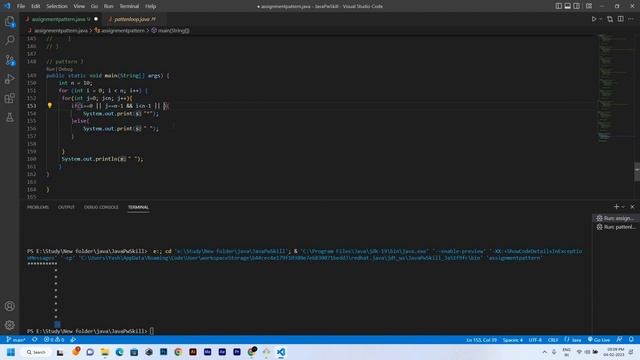 How to Create an Alphabet Symbol Pattern in Java (J) | #J #java смотреть онлайн