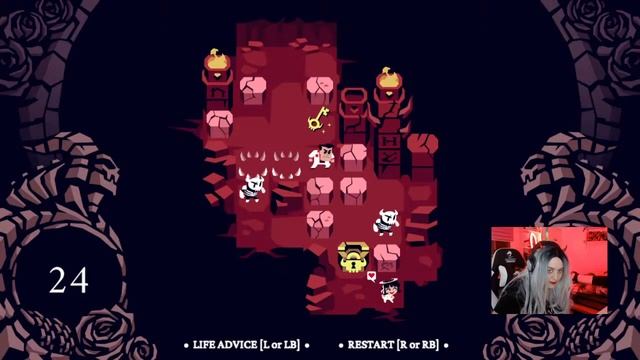 Helltaker - (Хеллтейкер) Азазель, Любопытный Ангел прохождение 2021