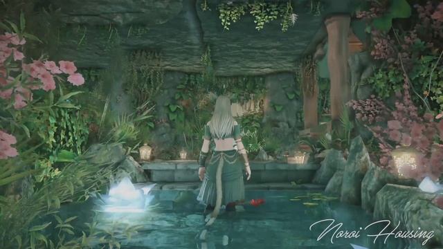 FFXIV Medium House Tour "Rak'tika Rest", Shirogane/Twintania смотреть онлайн
