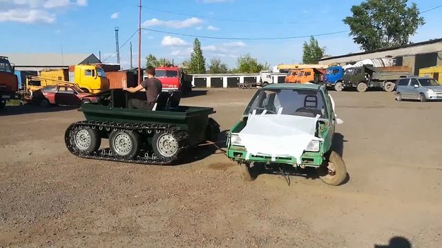 Вездеход БОРУС - тяговые показатели вездехода. смотреть онлайн