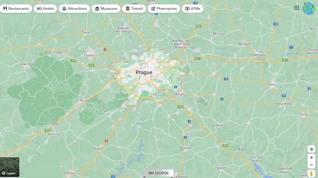 Where on the map is the capital of Czech Republic - Prague смотреть онлайн