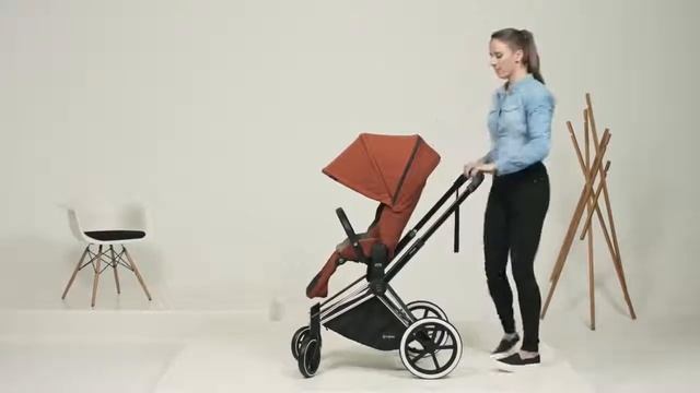 Как собрать коляску CYBEX PRIAM: 2-in-1 | Обзор Mothercare Russia смотреть онлайн