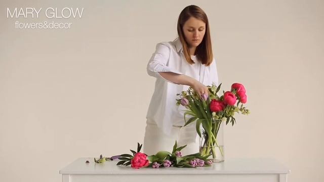 Цветочная композиция Love and the city M смотреть онлайн