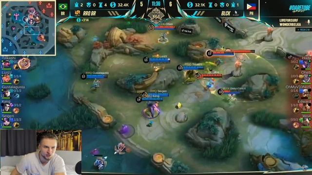 М4 турнир TDK vs RRQ / RRQ BR vs BLCK / Mobile Legends Bang-MLBB смотреть онлайн