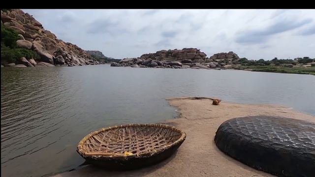 Exploring World's famous Coracle Ride in Hampi | 4K смотреть онлайн