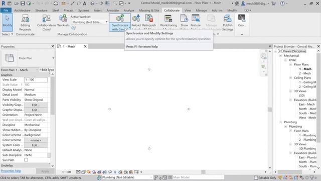 Worksharing in Revit???➡️? | Central Model Creation?✅ | Step by Step✅ | English? смотреть онлайн