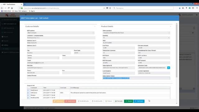 Kaspersky MSP Subscription service - Distributor administration смотреть онлайн