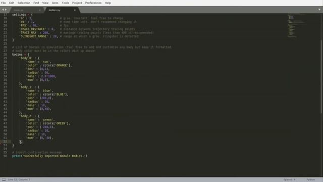 Python project: Solar System Physics 2d смотреть онлайн