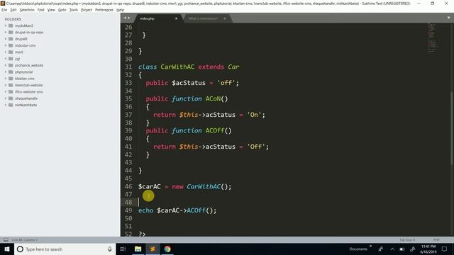 Inheritance in PHP | What is Inheritance in php| Inheritance смотреть онлайн