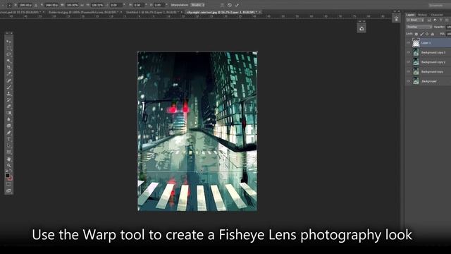 Cityscape Speedpaint Tutorial смотреть онлайн