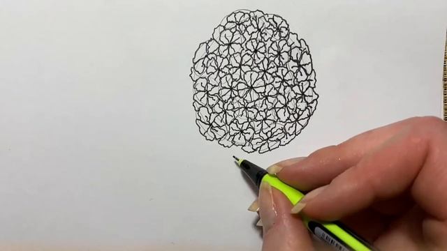 Как нарисовать Цветок гортензия | Рисунки для детей смотреть онлайн