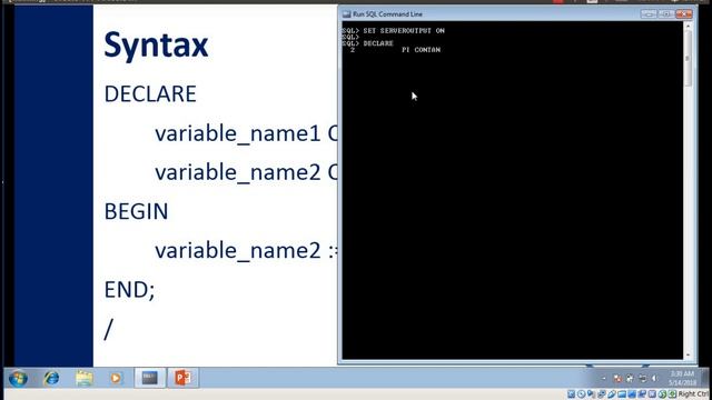 #6. Oracle PL/SQL for Beginners - Constant (Hindi) смотреть онлайн