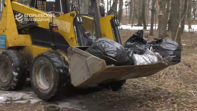Грабли, мешки и бензопилы. В Егорьевске прошел второй муниципальный субботник