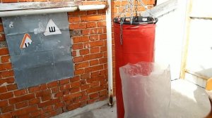 Набивка боксёрского мешка ветошью