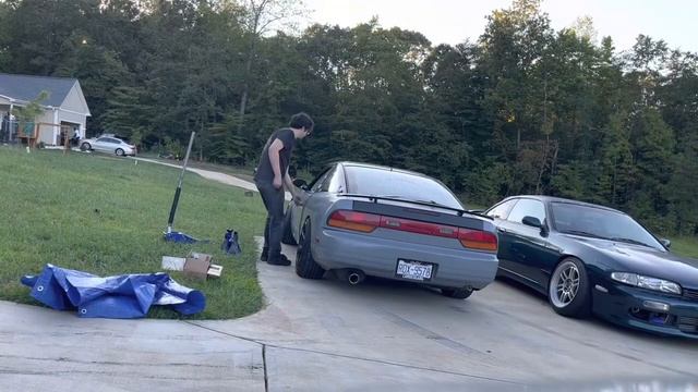 240sx S13 KA24DE HKS Sport Exhaust Sound clips смотреть онлайн