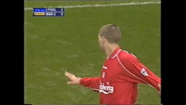 Liverpool 3 Manchester United 1 04/11/2001 смотреть онлайн