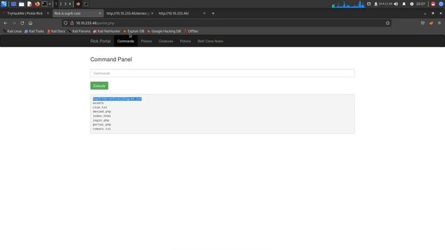 Pickle Rick Walkthrough | THM смотреть онлайн