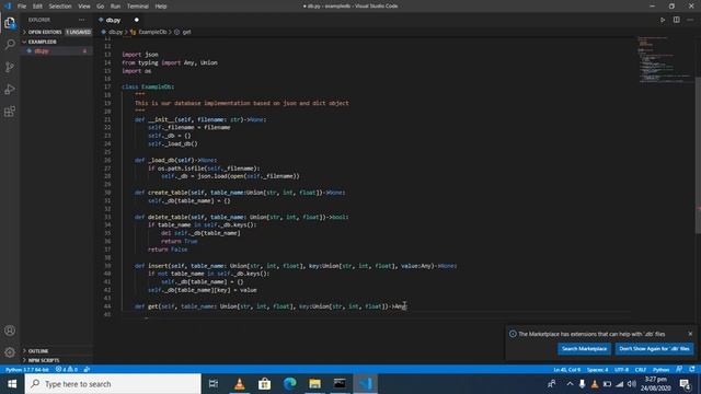 python: Let's build a Database engine with json смотреть онлайн