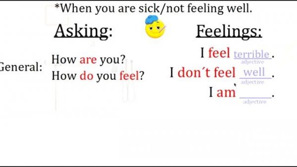 Health Problems Vocabulary and Grammar | English Lesson and Practice