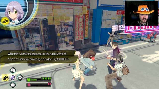 Первый взгляд на Akiba’s Trip: Undead & Undressed смотреть онлайн
