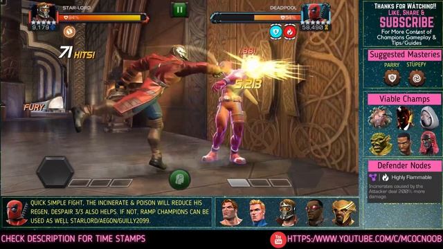 MCOC: Act 7.1.4 - Polka Dot Power & Bleed Immunity - Tips/Guides - No Revives - Story quest (Book 2 смотреть онлайн
