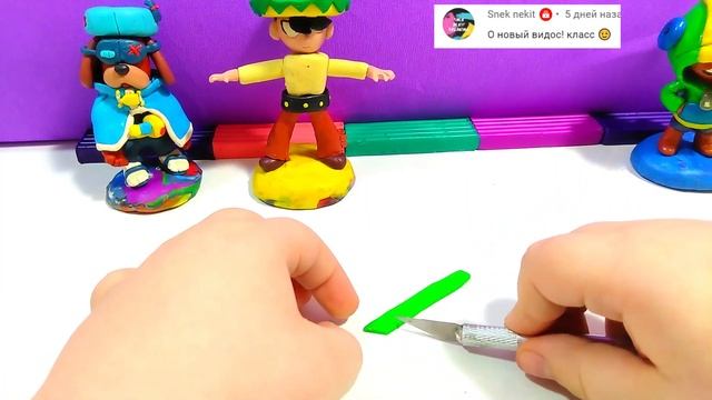КАК СЛЕПИТЬ МОЛНИЕНОСНОГО ЭДГАРА⭐ ИЗ ПЛАСТИЛИНА #Brawlstars смотреть онлайн