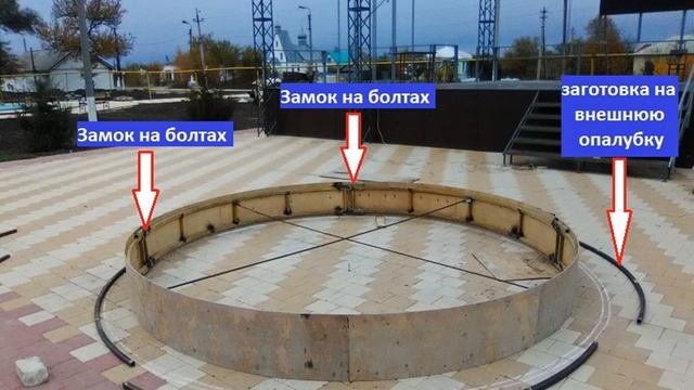 Многоразовая Съёмная Опалубка для круглых Бассейнов и Фонтанов Своими Руками. Полезная Приспособа. смотреть онлайн