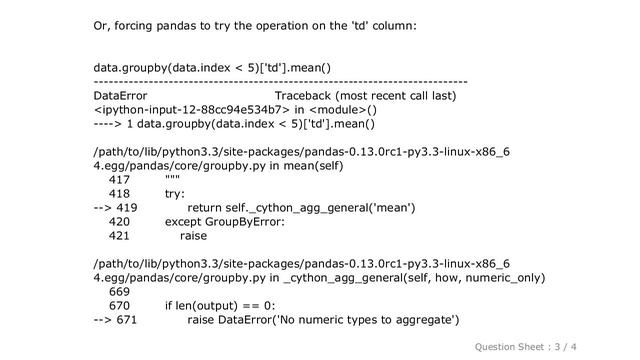 Pandas : split-apply-combine on pandas timedelta column смотреть онлайн