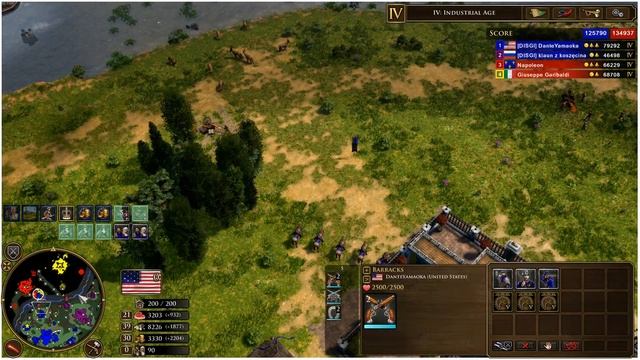 Age of Empires III: Definitive Edition Me (USA) & KZK (Russia) vs 2 HARD AI смотреть онлайн