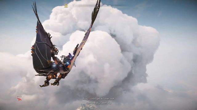 FLYING INTO A STORM CLOUD!! | Horizon Forbidden West Burning Shores DLC смотреть онлайн