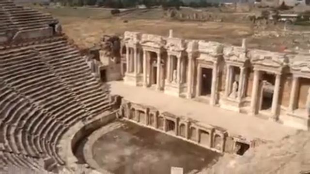 Хиераполис. Древний театр в Турции смотреть онлайн