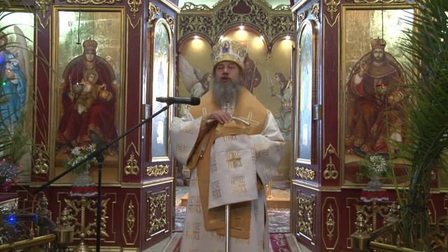 Проповедь епископа Максима в Казанском соборе города Лебедянь смотреть онлайн