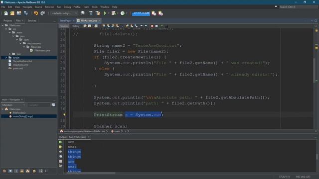 CS162 Java = File Output Using PrintStream = Part 5 смотреть онлайн