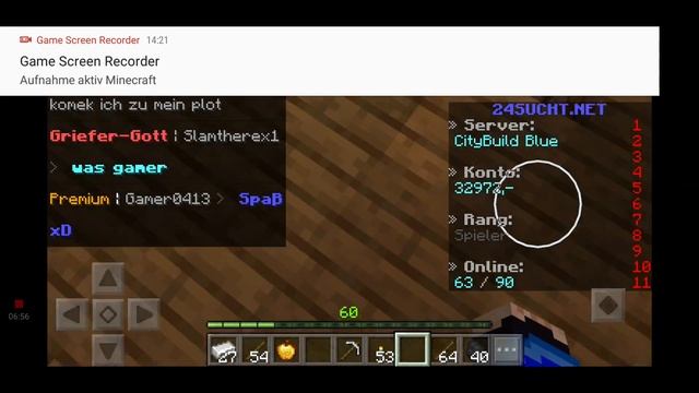 24sucht.net mcpe minecraft pocket edition citybuild server смотреть онлайн