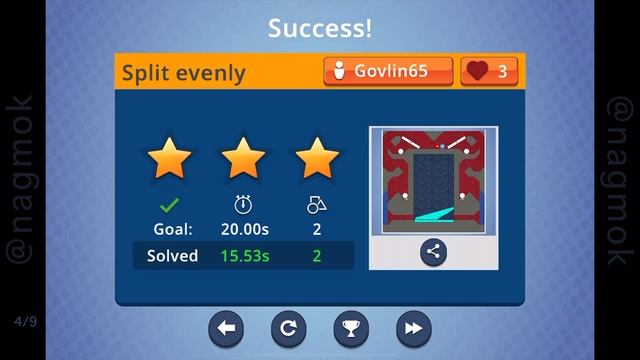Brain It On! Community 9 Levels "GROOVY!" solving by nagmok смотреть онлайн