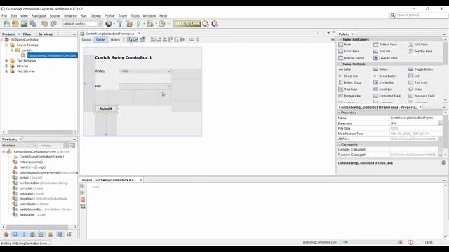 Pemrograman GUI dengan Java Swing: JComboBox #2 (Banyak Jenis JComboBox dalam Satu Form) смотреть онлайн